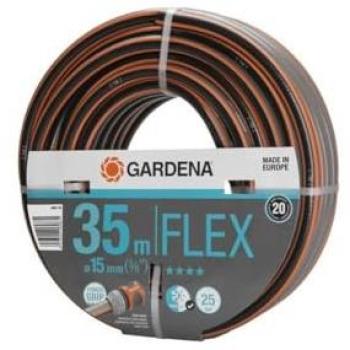 Manguera Flexible Gardena Comfort Flex 35 m Ø 15 mm Antinudos e Indeformable con Garantía de 20 Años
