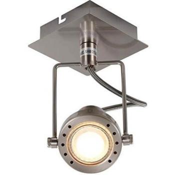 SengentoStyle Spotlights 2 st GU10 zilverkleurig