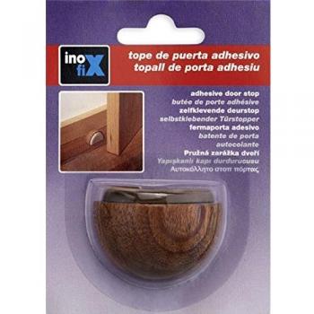 Inofix M258376 - Tope puerta madera adhesivo 2039-0a sapelly