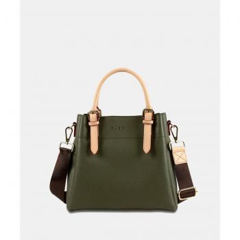 Bugatti - Bolso pequeño con asas color verde