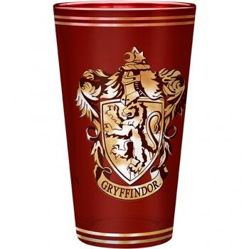 Vaso de vidrio Gryffindor de Harry Potter