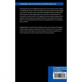 Derecho Internacional de Autor y Acceso al Conocimiento (Cambridge Propiedad Intelectual y Derecho de la Información, Volumen 31)