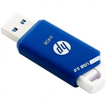Memoria Flash HP x755w de 64GB con USB 3.1 en Azul/Blanco