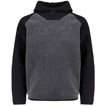 Napapijri K Tantan Hood - Forro polar Grey/Black 8 años