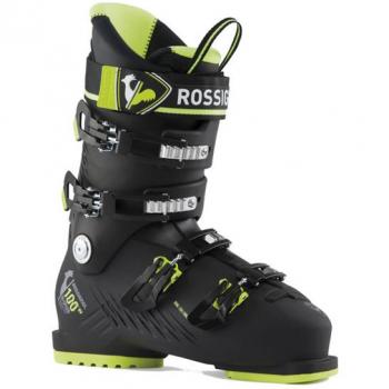 Botas de Esquí Alpino Rossignol Hi-Speed 100 HV negras y amarillas - Talla 29.5