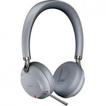 Auriculares Bluetooth Yealink BH72 UC con Base de Carga USB-A Color Gris Claro