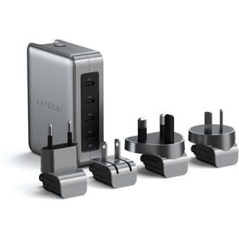 Satechi 145W USB-C GaN Travel Charger with Fast Charging and 4 Ports