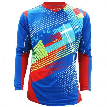 Rinat Kronos Jersey de Portero, Unisex Adulto, Azul/Rojo, AS