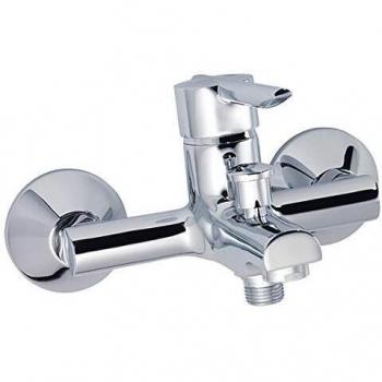 Grifo de Bañera Alto Cromado Eurosanit - Altura 121mm - 2 Trous