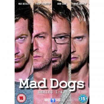 Caja de DVD Mad Dogs - Series 1 a 4