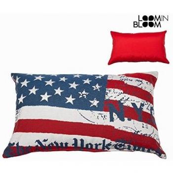 Cuscino di tela usa by Loomin Bloom