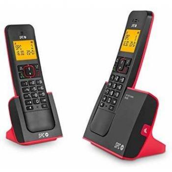 SPC Blade Duo teléfonos inalámbricos con Agenda, identificador de Llamadas, Manos Libres y luz en Pantalla