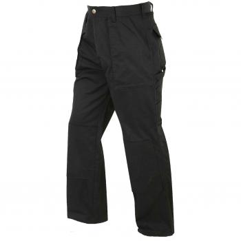 Lee Cooper LCPNT226 - MENS WORKWEAR PANT - BLACK - 30R - Los Hombres De Pantalón Cargo Regular - Negro, Talla 30
