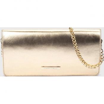 Martinelli - Bolso de hombro de piel en color dorado