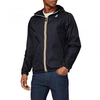 K-way Men's Le VRAI Claude Raincoat, Blue