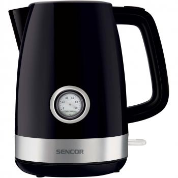 Hervidor eléctrico Sencor SWK 1798BK negro 1,7L con termómetro 2150W