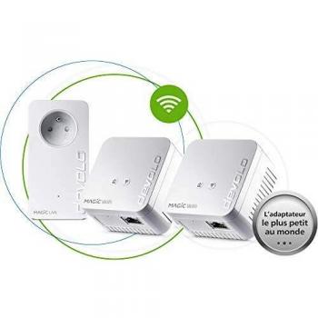 Kit Multiroom Devolo Magic 1 WiFi Mini - 3 adaptadores CPL - 1200 Mbit/s