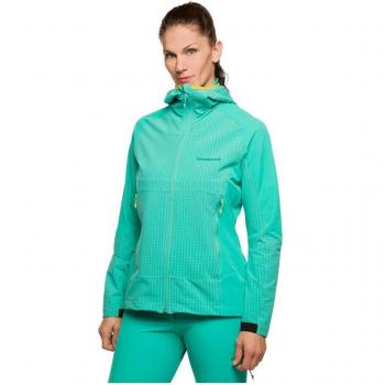 Chaqueta Trangoworld Kyashar SF para mujer en color verde claro