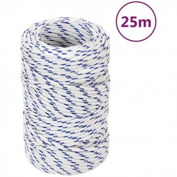 Cuerda de barco polipropileno blanco 2 mm 25 m