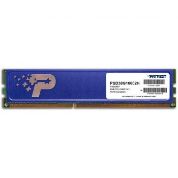 Memoria RAM Patriot DDR3 8GB PC3-12800 (1600MHz)