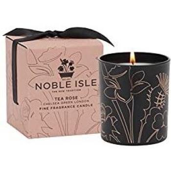 NOBLE ISLE Tea Rose Luxury Fine Fragrance Candle