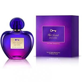Antonio Banderas Her Secret Desire Eau De Toilette Spray 80ml - Purple