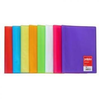 Carpeta GrafoPlas PoliPlas 50 Fundas Folio Azul