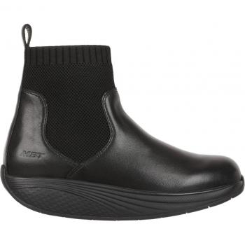 MBT Chelsea 2 Black Leather Women's Boots Size 42