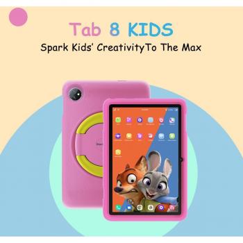 Blackview Tab8 Kids Tablet 10.1 con Pantalla HD IPS de 4GB RAM y 128GB de Almacenamiento, Cámara Trasera de 8MP, Wifi y Batería de 6580mAh