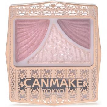 Canmake Juicy Pure Eyeshadow 14 Tender Flower - Shimmering Transparent Glitter Eye Makeup