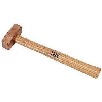ALYCO 196766 196766-Maceta de Cobre antichispa 2000 gr de 40 x 135 x 400 mm