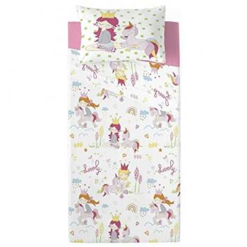 Juego de Sábanas Encimeras Infantil Cool Kids Lovely 180 x 270 cm