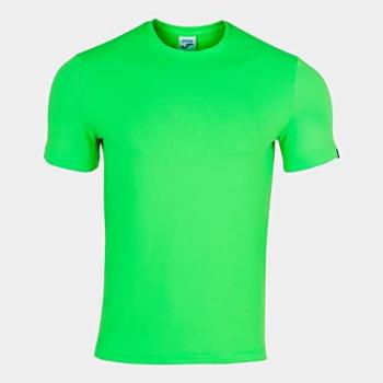 Camiseta de Manga Corta Joma Sydney Verde Flúor para Hombre