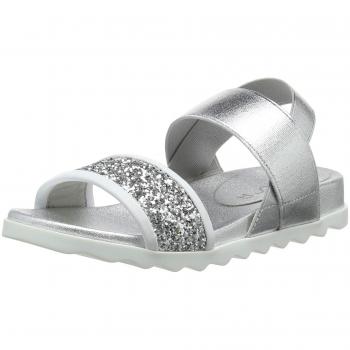 Unisa Kalo_GL, Sandalias de Talón Abierto Niñas, Plateado