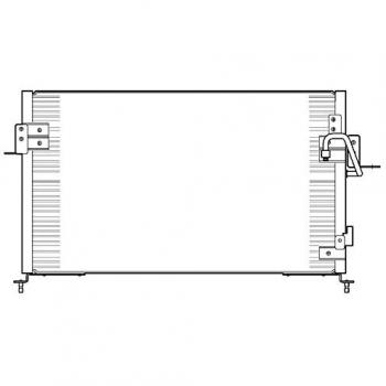 BEHR HELLA SERVICE 8FC 351 318-001 Condensador, aire acondicionado