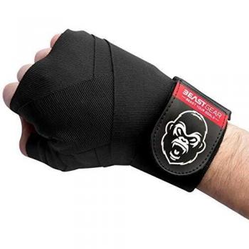 Beast Gear - Vendas Boxeo – Cintas Boxeo Deportes de Combate, MMA, Artes Marciales Muay Thai - Cinta Elástica 4,5 Metros