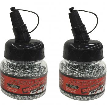 Outletdelocio. Pack 2 biberones Bolas Acero Zasdar Steel BBS