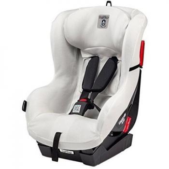 Peg-Pérego Clima Cover - Funda de verano para silla de coche, grupo 0+/1, color blanco