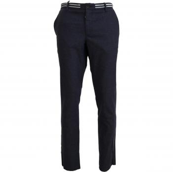 Doico Tagliente Black Polyester Tapered Dress Pants - IT46 | S