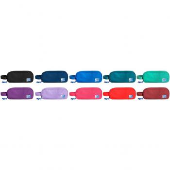 Estuche Oxford B-Smart 400174212 con 3 Compartimentos, Malla Interior, Asa y Goma Acoplable a Cuadernos y Carpetas, Fabricado con Plástico Reciclado, Poli