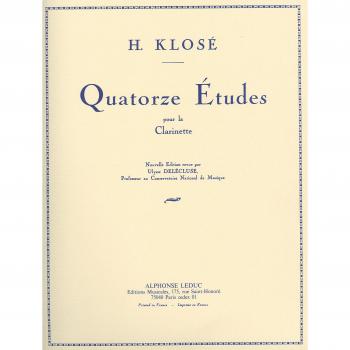 14 Estudios de Clarinete - Hyacinthe Klosé