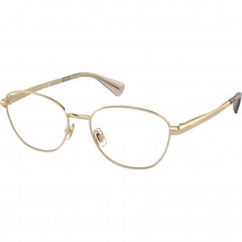 Ralph by Ralph Lauren RA6057 9462 Armazones para Mujer Dorados, Lentes Recetados Para Mujer Dorados, Gafas Recetadas para Mujer Dorados