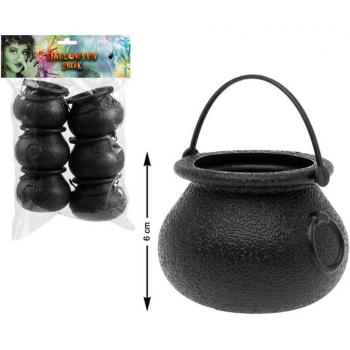 Pack de 6 Ollas de Brujas de 6 cm