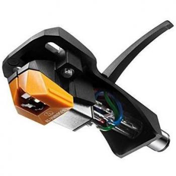 Audio-Technica AT-VM95ENH Dual Moving Magnet Cartridge with Headshell and Elliptical Nude Stylus