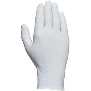 Caja 100 Guantes Desechables Látex con Polvo Talla 7 Juba