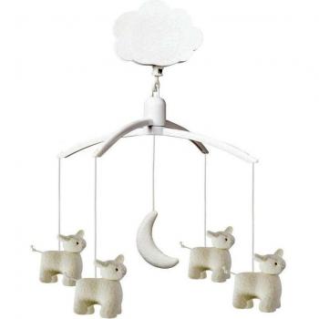 Trousselier M1141 Música ovejas móvil, blanco