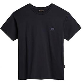 Napapijri S-Nina Women's Short Sleeve T-Shirt Blue Marine Regular Fit M