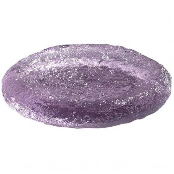 Gedy Irina Jabonera, Resina, Viola, 11,8X11,8X2,5
