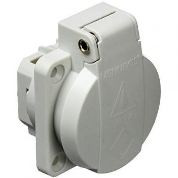 Mennekes 101700018 Bases SCHUKO Borna Fast 16 a/230 V, Outlets SCHUKO, IP 54 Degree of Protection, grey