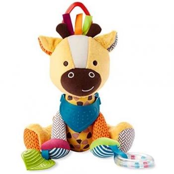 Skip Hop- Bandana Buddies Giraffe Juguetes para Bebés y Primera Infancia, Multicolor
